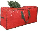 Christmas Tree Storage Bag Fits Up to 9ft Tall Holiday Decor Container Case Red