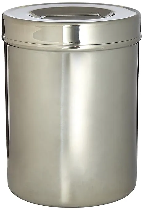 Graham-Field 3233 Grafco Stainless Steel Dressing Jar with Lid, Large, 2-1/8 qt Capacity