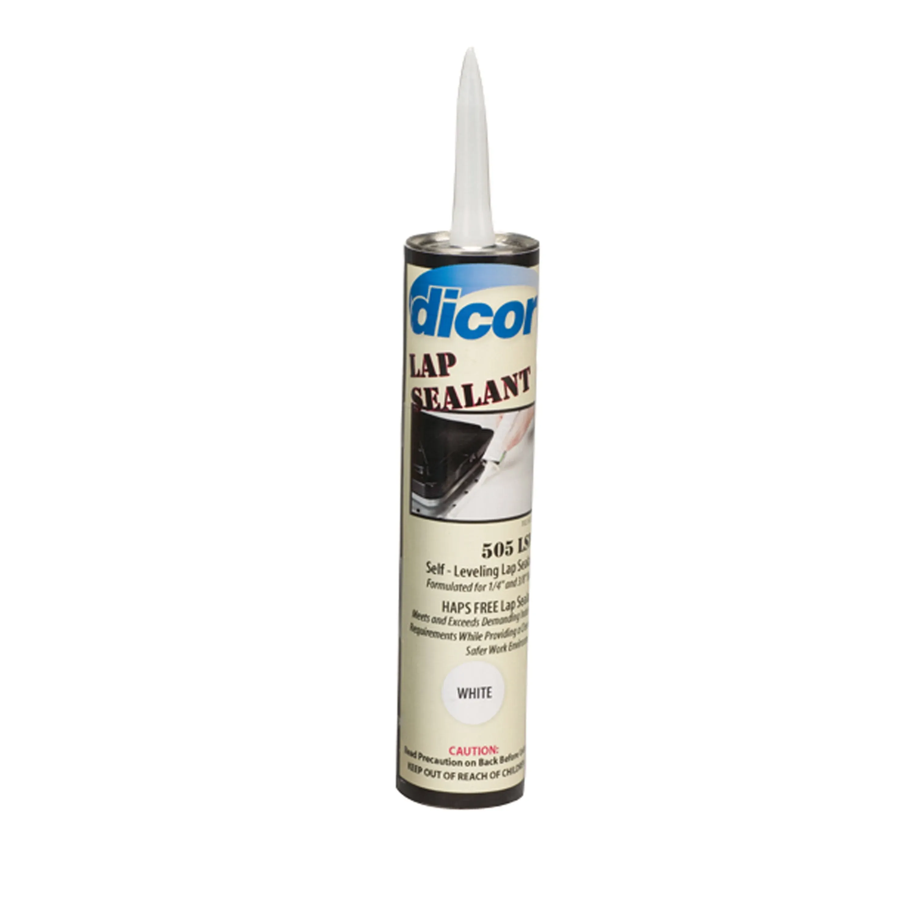 Dicor 505lsw-1 H.A.P.S. Free Lap Sealant White Contains No Hazardous Air Pollutants