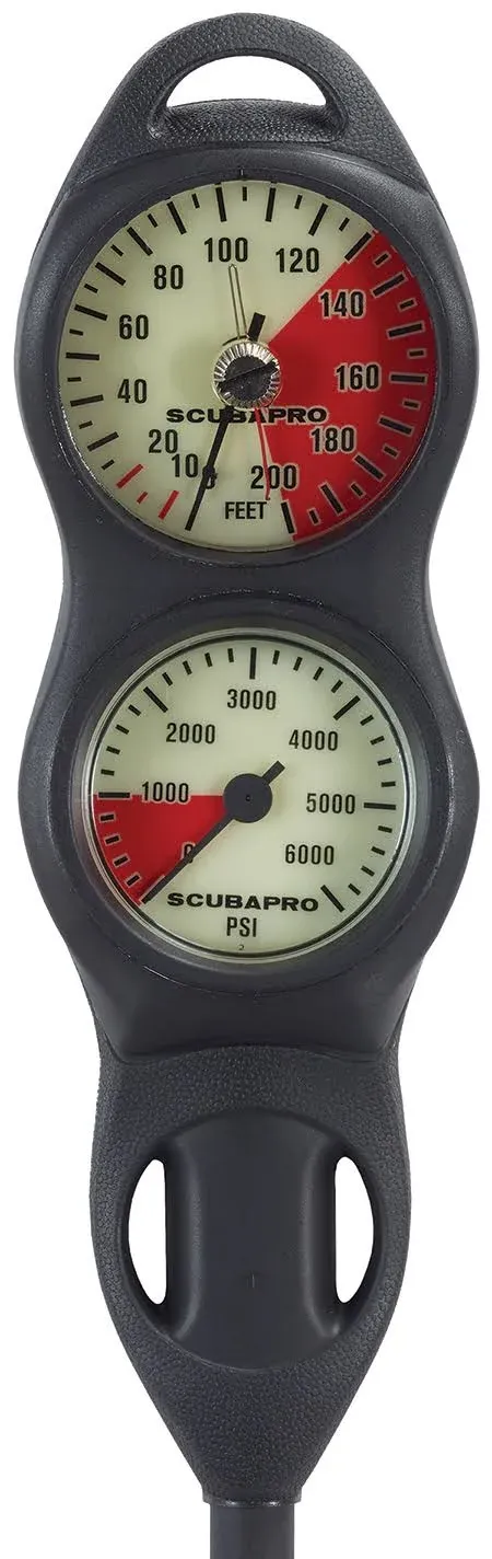 Scubapro 2 Gauge U-Line Console 