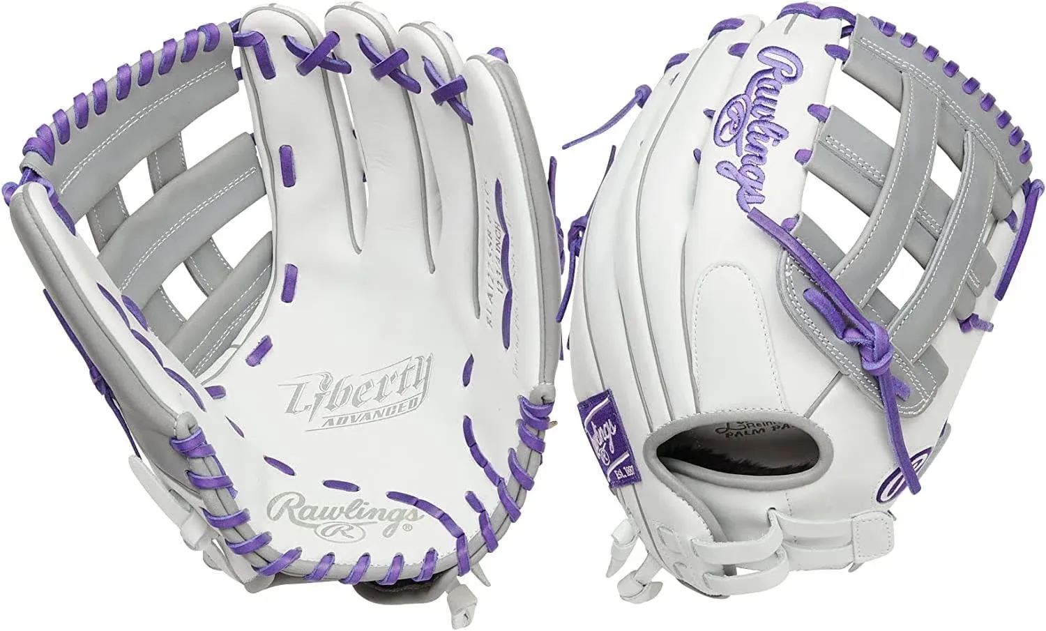 Rawlings Liberty Advanced Color Series RLA1275SB-6WSS Fastpitch Softball Glove ...