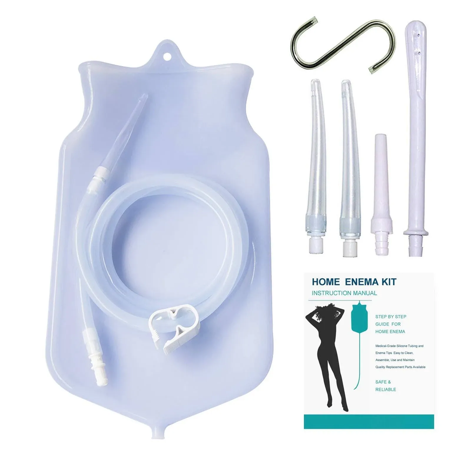 Kimann Enema Bag Kit for Colon Cleansing