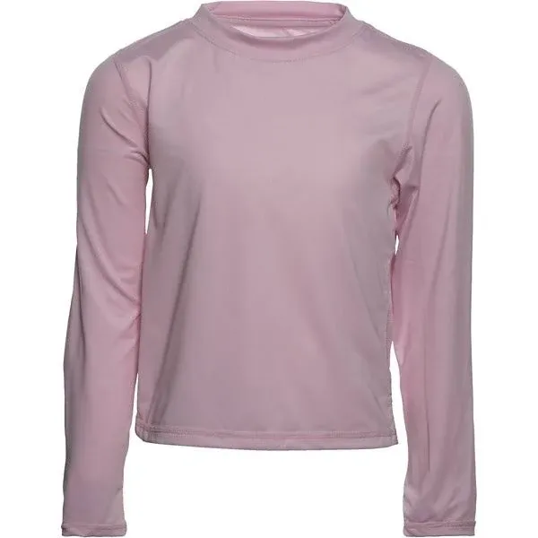 INGEAR Girls Long Sleeve Rash Guard Swim Shirt Outdoor Sports Shirt Lightweight Athletic Tee Protective Quick Dry