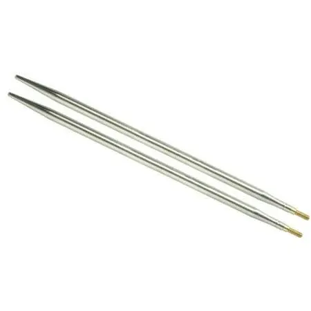 Hiyahiya Interchangeable Needle Tips 5 inch Steel Size US