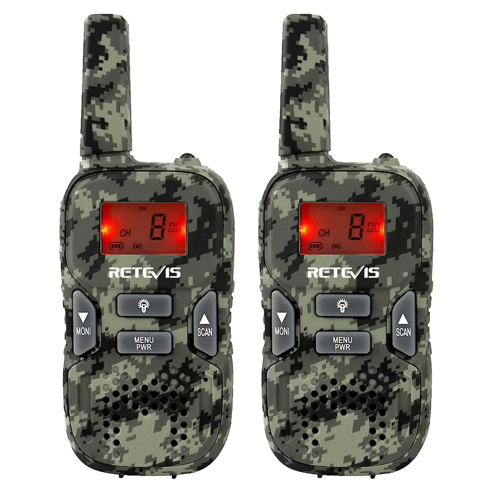 Retevis RT33 Kids Walkie Talkies with Flashlight