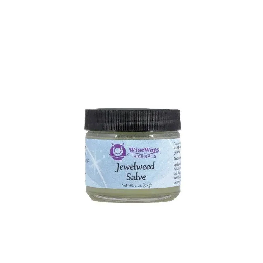 Wiseways Herbals Salves for Natural Skin Care Jewelweed Salve 2 oz