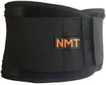 NeoMedinaTech Back Brace by NMT ~ Lumbar Support Black Belt ~ Posture Corrector ~ Pain Relief from Arthritis, Sciatica, Scoliosis, Backache, Slipped