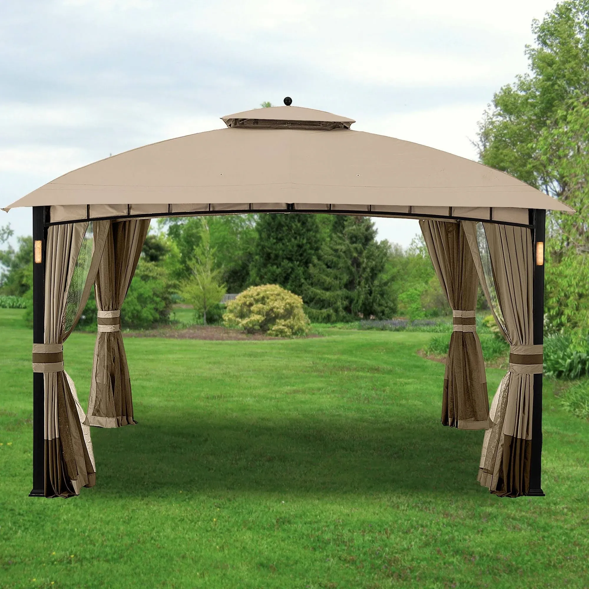 Garden Winds Replacement Canopy Top Cover for The Moorehead L-GZ717PST-F Gazebo - Standard 350