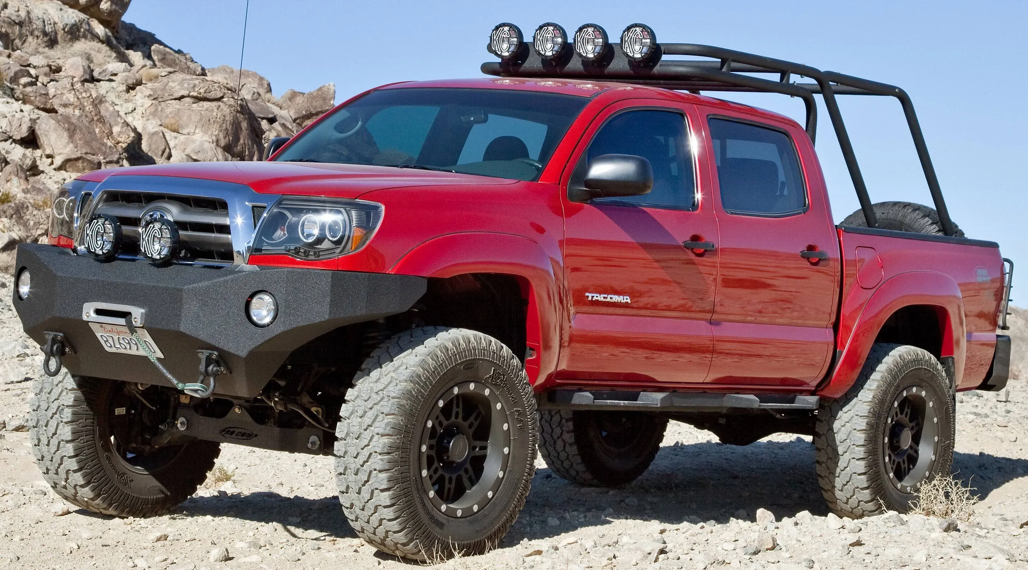 Toyota Tacoma Body Armor 4x4 Front Winch Bumper TC-19335