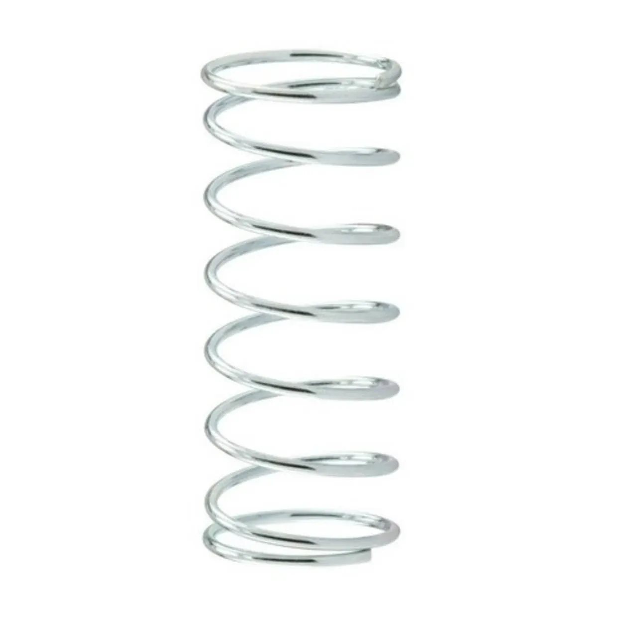 Prime-Line SP 9727 Closed and Squared Compression Springs, 5/8" x 1-1/2", Nickel