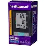 HealthSmart Digital Select Arm Blood Pressure Monitor with Automatic Upper Arm Cuff that Displays Blood Pressure, Pulse Rate and Irregular Heartbeat, Stores up to 120 Readings for 2 Users