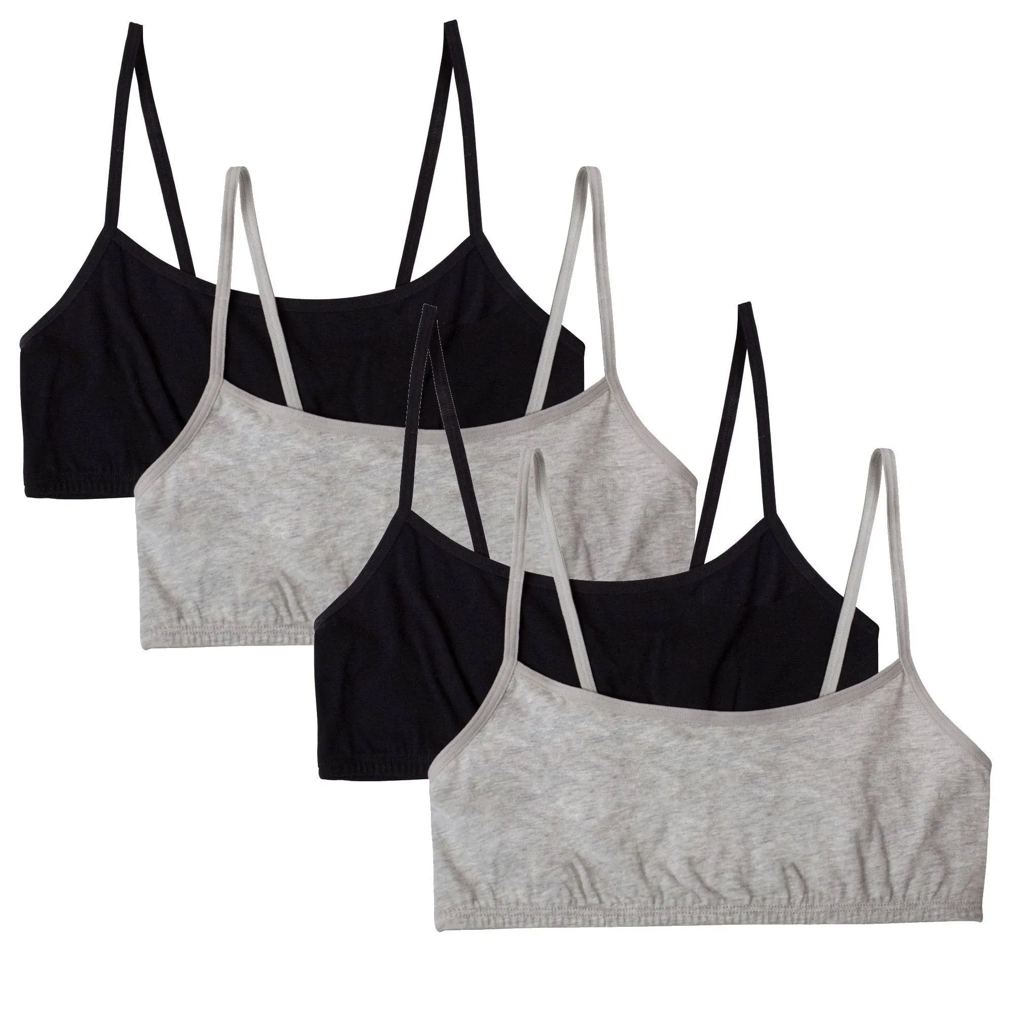 Fruit of the Loom Big Girls Training Bra Value Packs available in Cotton & Seamless!