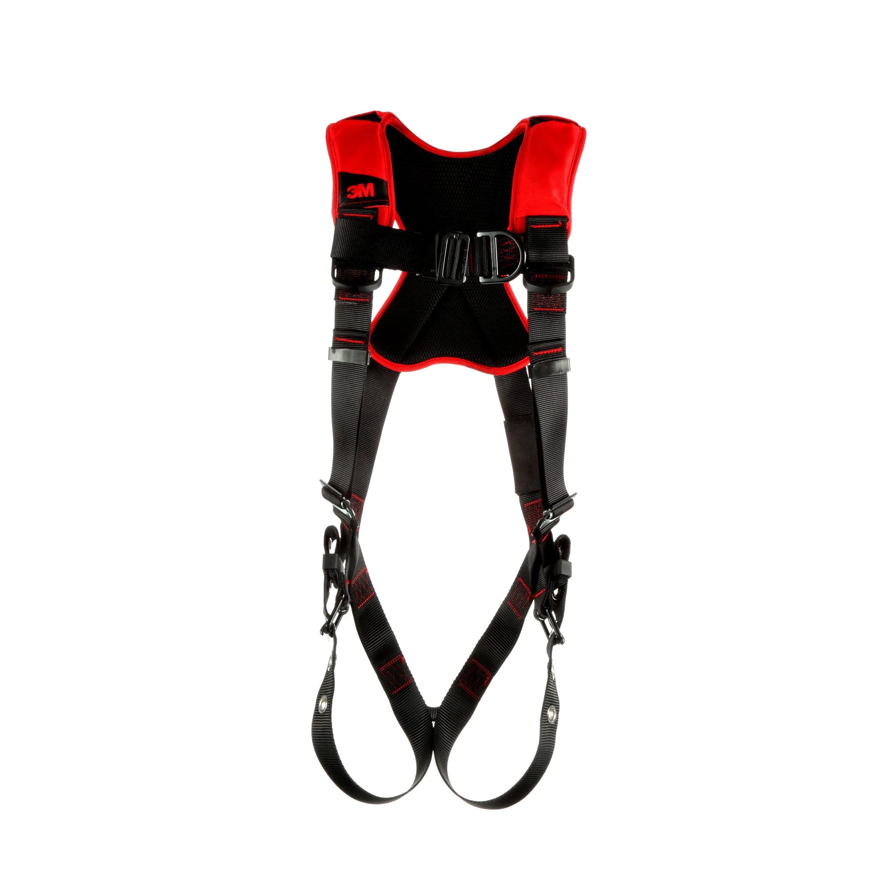 3M PROTECTA Full Body Harness: Climbing, Vest Harness, Mating / Tongue, Mating, XL, Steel D-Rings