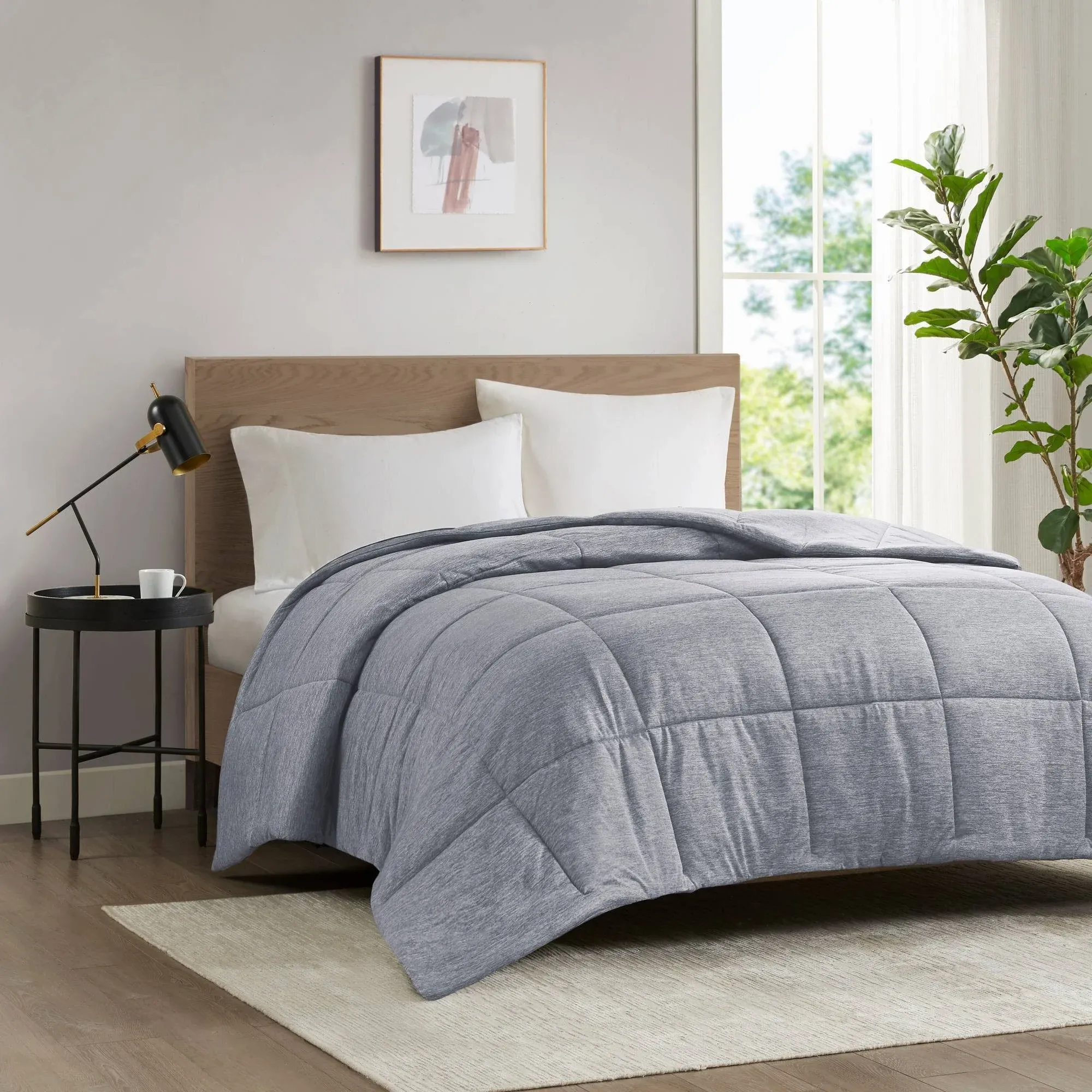 Urban Habitat - Comfort Cool Jersey Knit Oversized Down Alternative Comforter ...