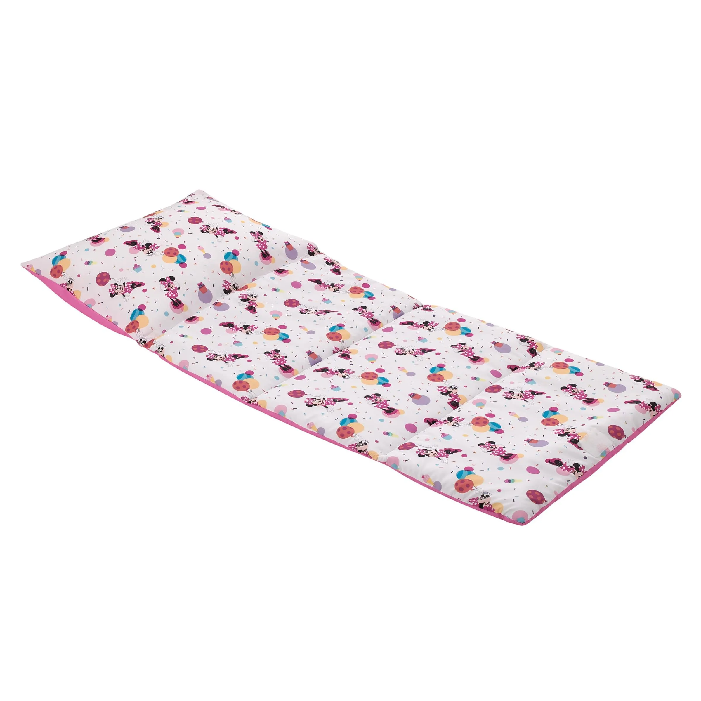 Disney Minnie Mouse Let's Party Deluxe Easy Fold Toddler Nap Mat