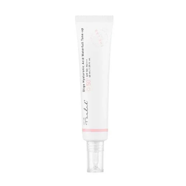 THE LAB BY BLANC DOUX Oligo Hyaluronic Acid Waterfull Tone-up Tinted Moisturizer with SPF 50+ PA++++ Vegan Flawless Coverage Plant-Derived Ingredients All-in-One Skincare Sunscreen Makeup Base Korean