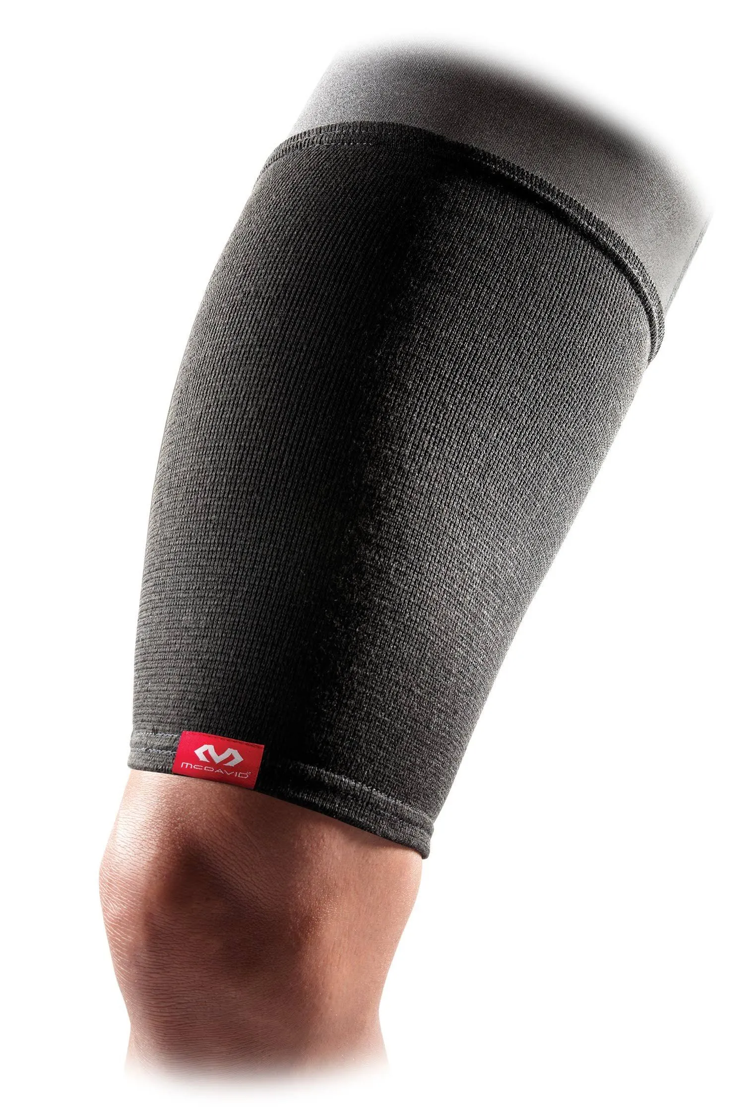 McDavid 514R Level 1 Elastic Thigh Sleeve, Black , Medium