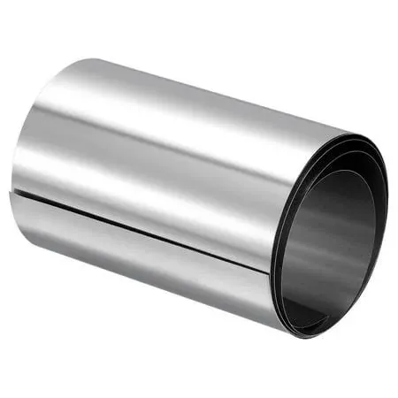 uxcell 0.1x100x1000mm 304 Stainless Steel Roll Sheet Fine Plate Sheet Foil for Crafts, Electronic Equipment, Silver Tone