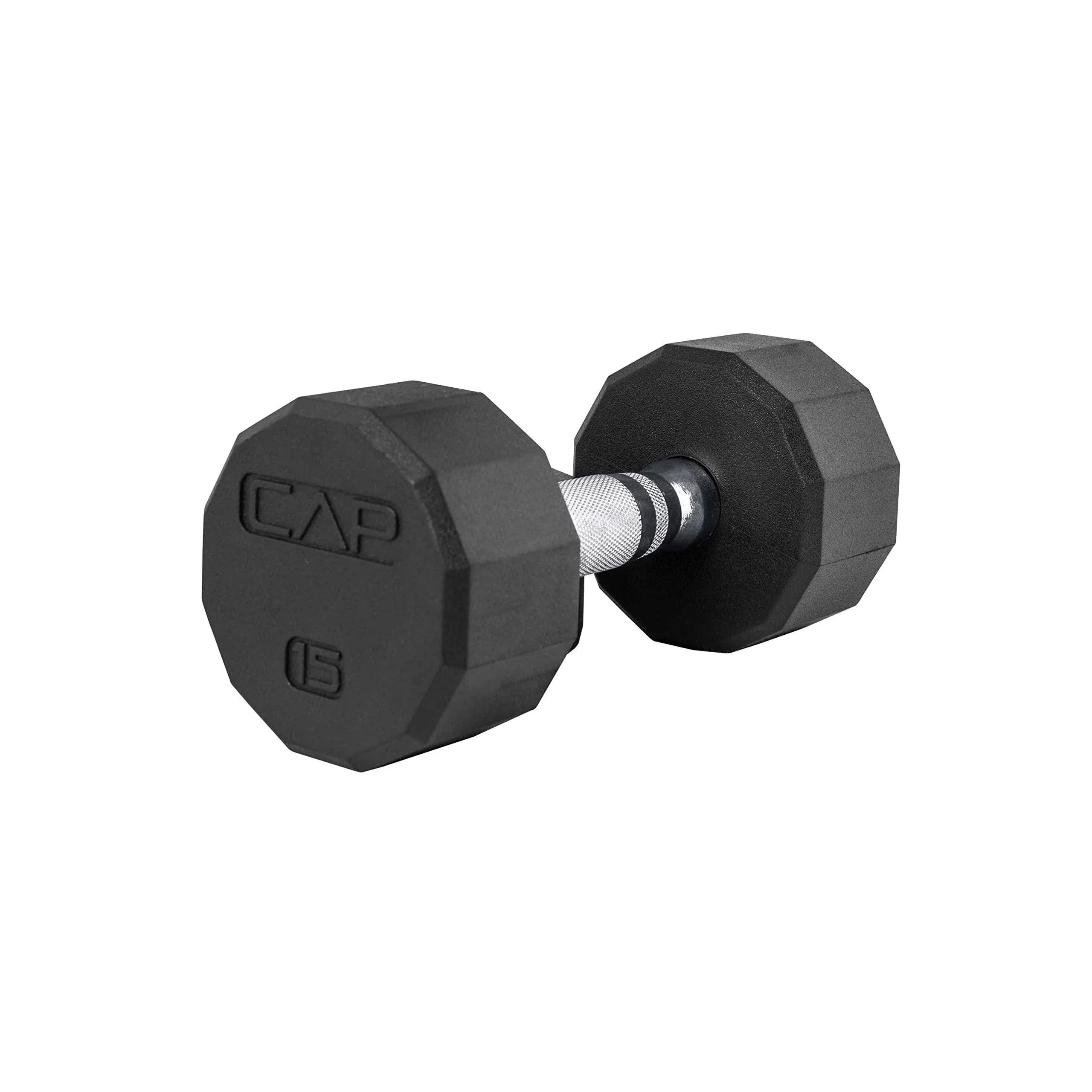 CAP Barbell 12-Sided Coated Dumbbell Weight | Multiple Options