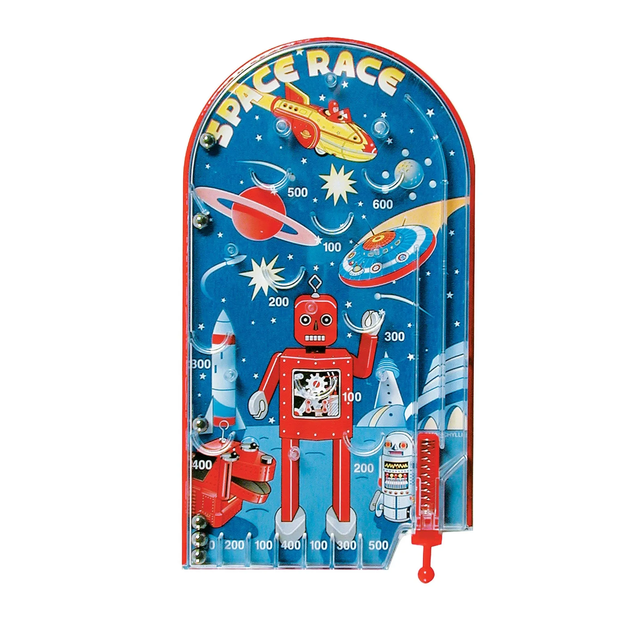 Schylling Classics Space Race Pinball Game Toy - NEW