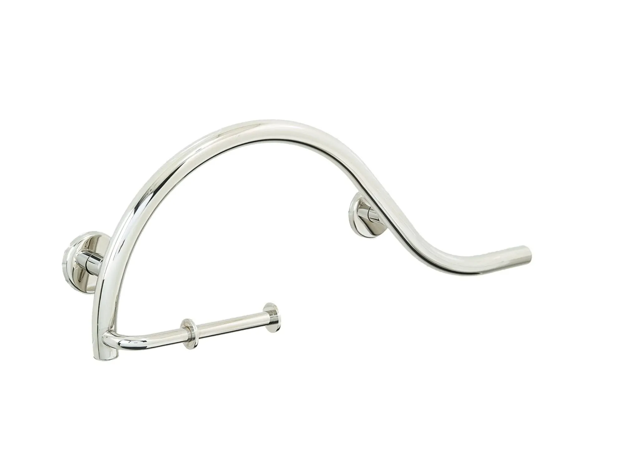 Ada Handrail Grab Bar Toilet Paper Holder