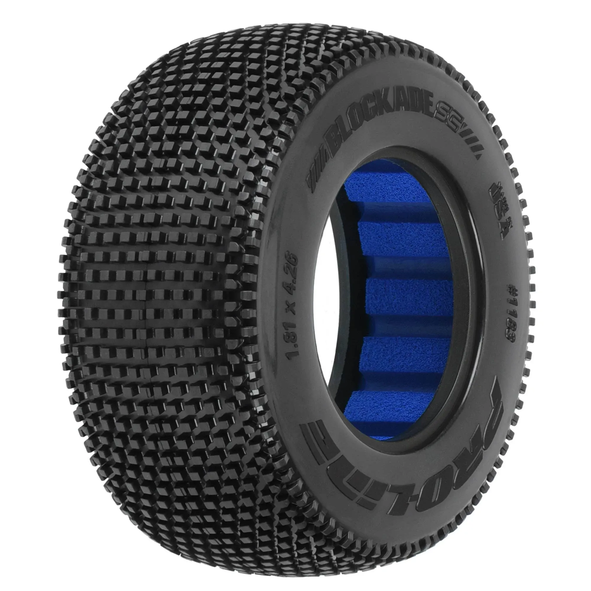 Pro-Line Racing Fr/R Blockade SC 2.2/3.0 M3 Tire SLH SLH 4x42 PRO118302