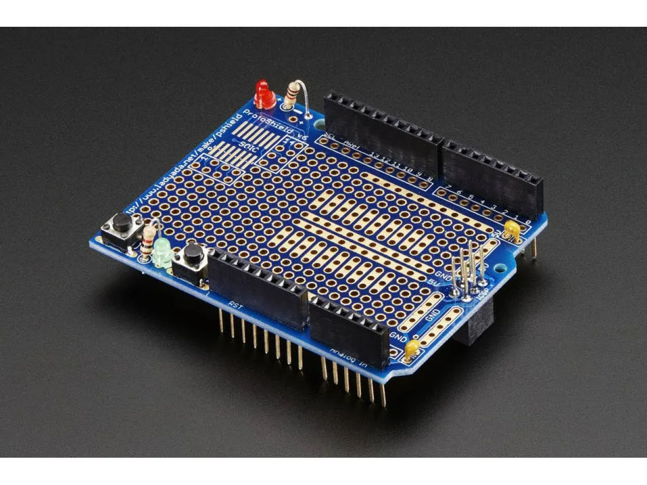 Adafruit Proto Shield for Arduino Kit - Stackable Version R3