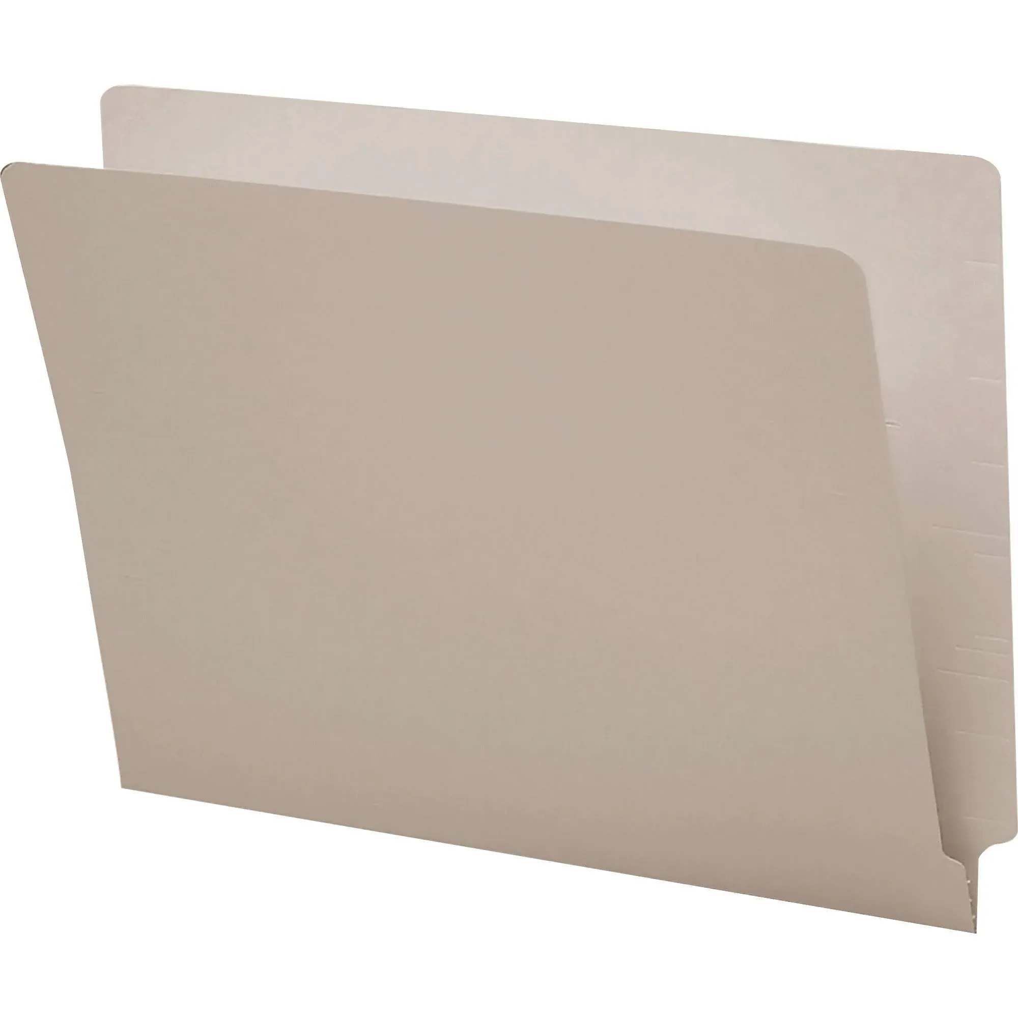 Pendaflex Reinforced End Tab Folders, Two Ply Tab, Letter Size, White, 100/Box