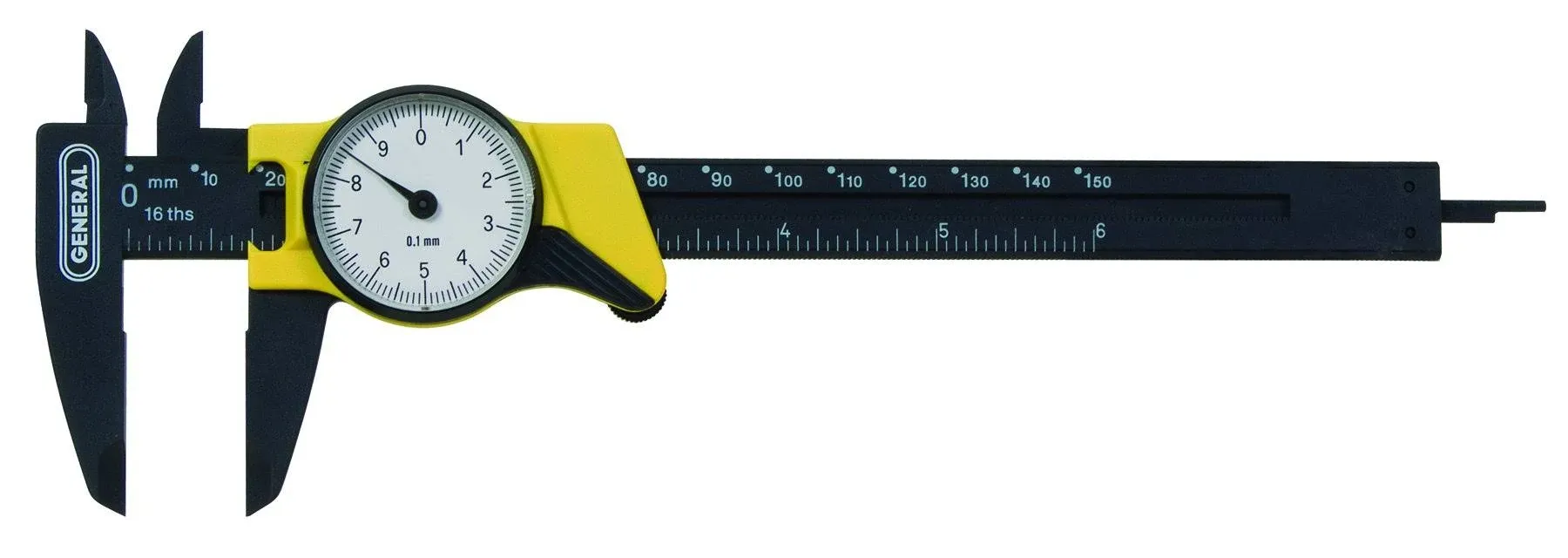 General Tools Composite dial caliper - metric - 150mm - Caliper