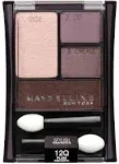 Maybelline New York Expert Wear Eyeshadow Quads, 12q Plum Smokes Stylish Smokes, 0.17 Ounce