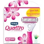 Quattro for Women Schick Razor Blade Refills