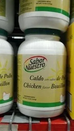 Sabor Nuestro: Chicken Bouillion 7.9 lb.