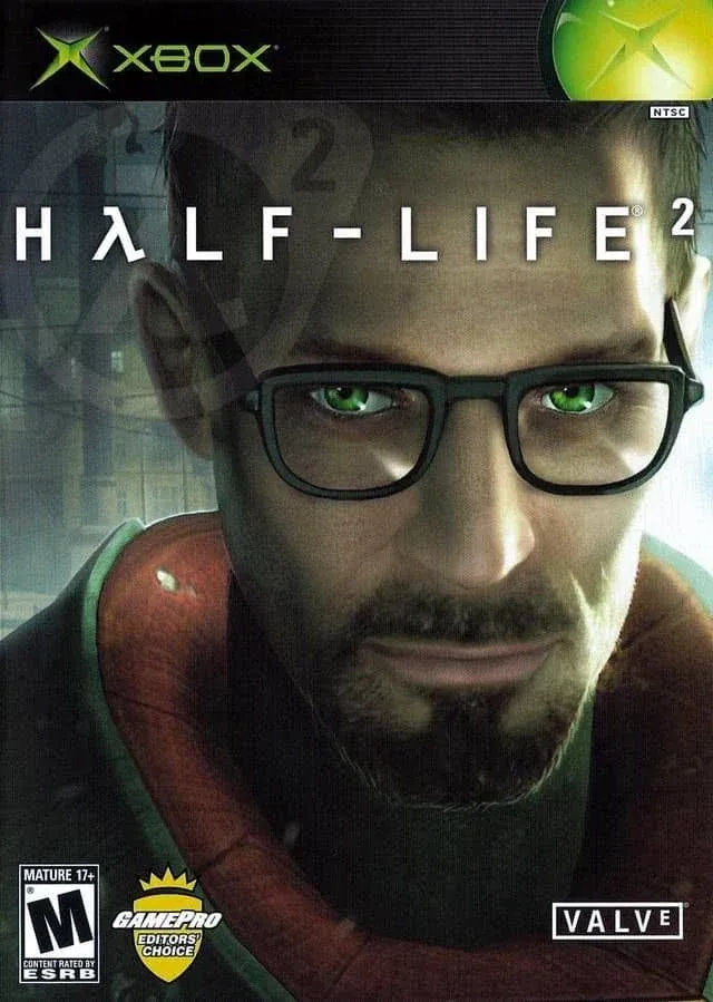 Half - Life 2 by Valve XBOX Game Disc with Manual and Case DVD 