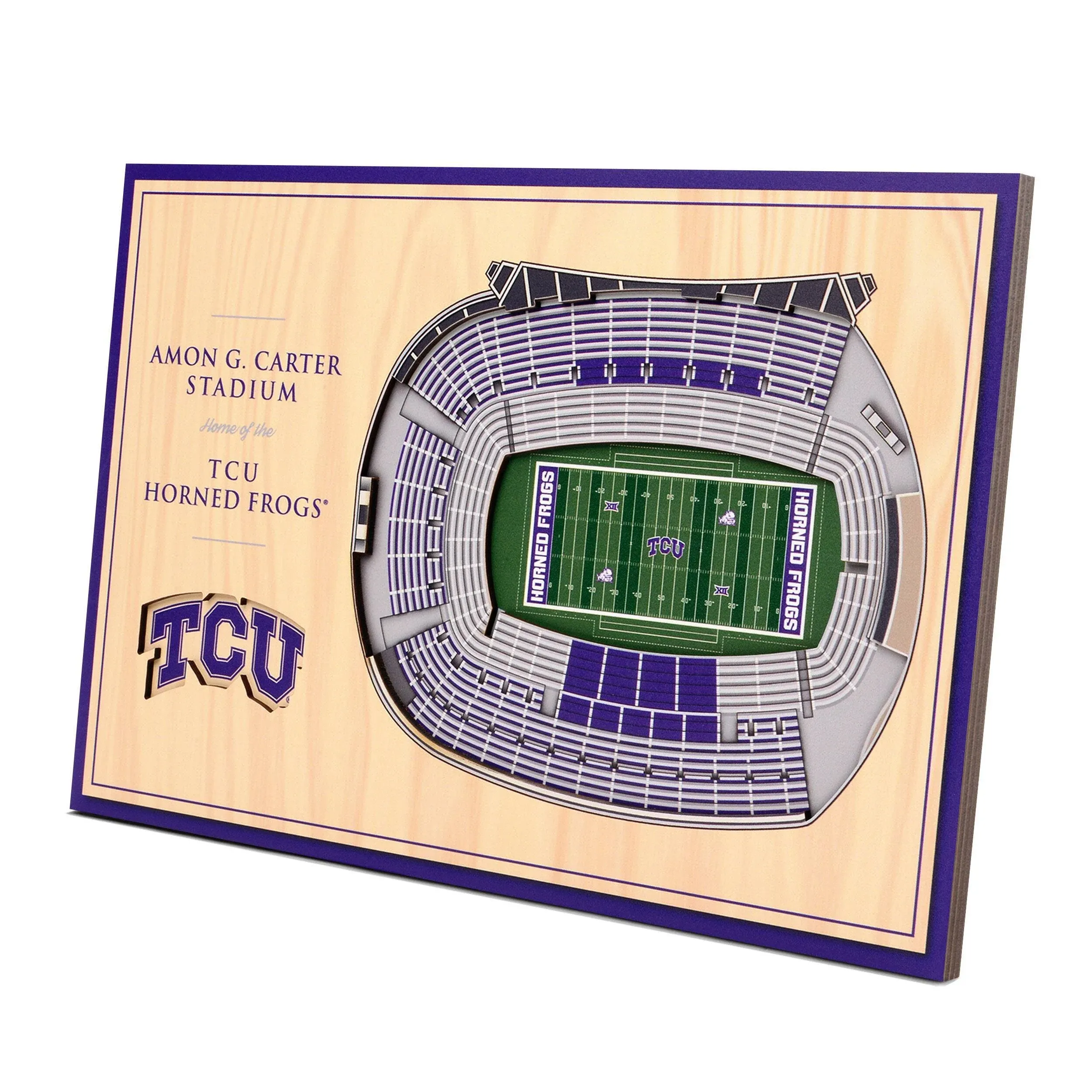 YouTheFan 3D Desktop Stadium Amon G. Carter Stadium TCU Horned Frogs