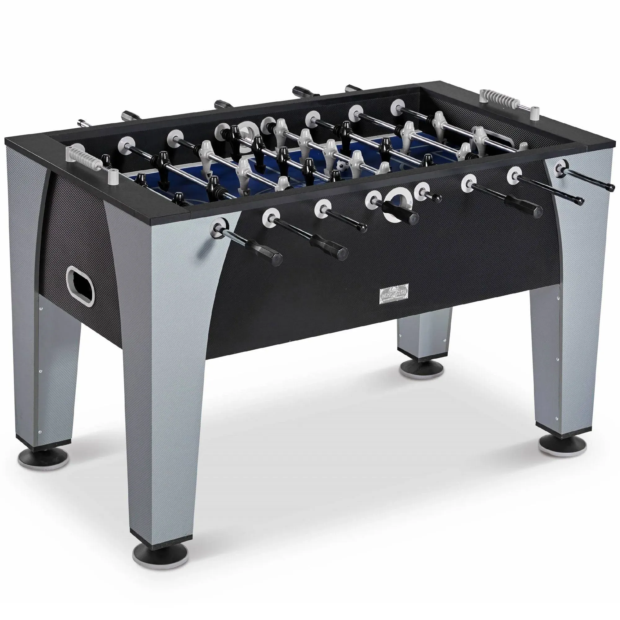 Barrington 54&#034; Arcade Foosball Soccer Table, Accessories Included, Black/Gray