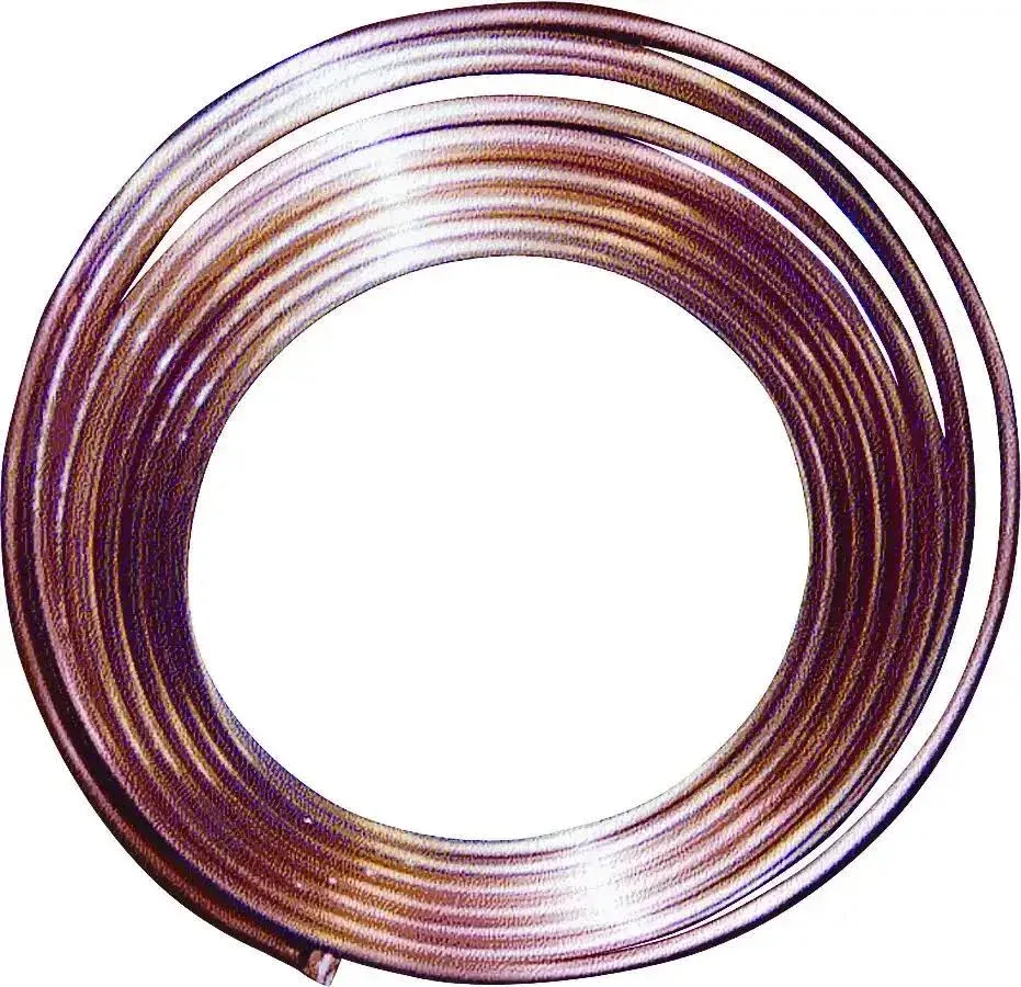 Bella Bays Copper Tubing 1/2" OD x 0.444" ID x 5ft, 99.9% C12200 ASTM B280 Refrigeration ACR Tubing Seamless Soft Coil Round T2 Pure Copper Tube for