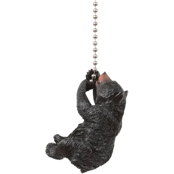 Black Forest Décor Climbing Bear Ceiling Fan Pull