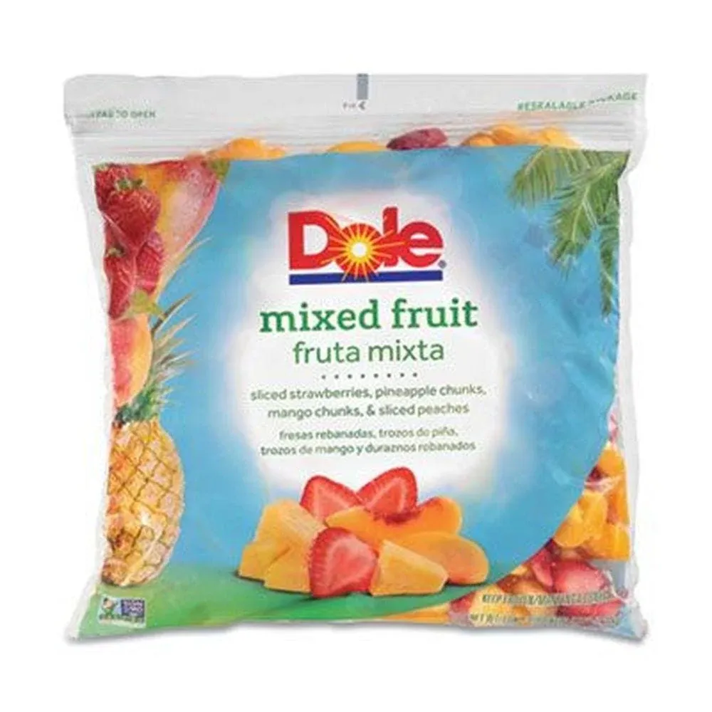 Dole Individual Quick Frozen Mixed Fruit, Ready-To-Eat (5 lbs, 2 Per Case)