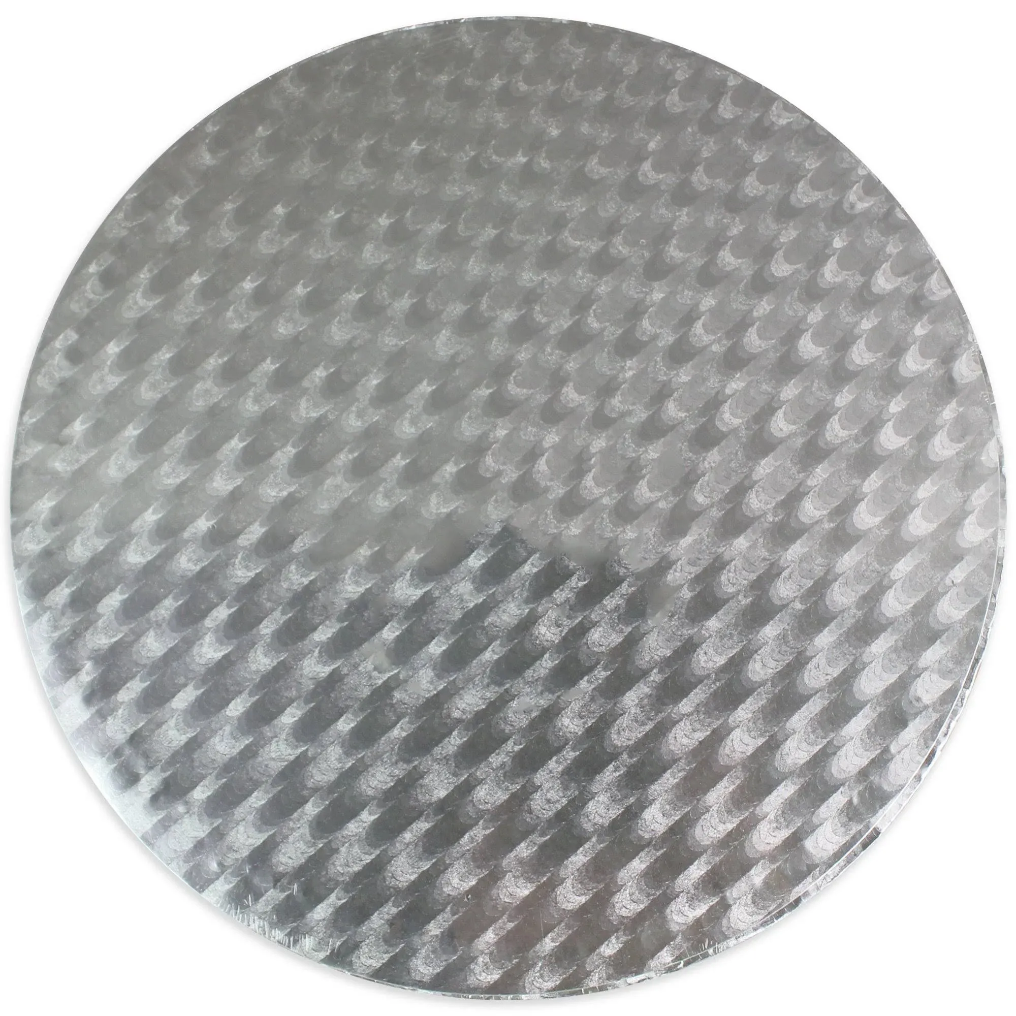 PME Round Cake Board 0.4 in Thick, 13-Inch, Silver