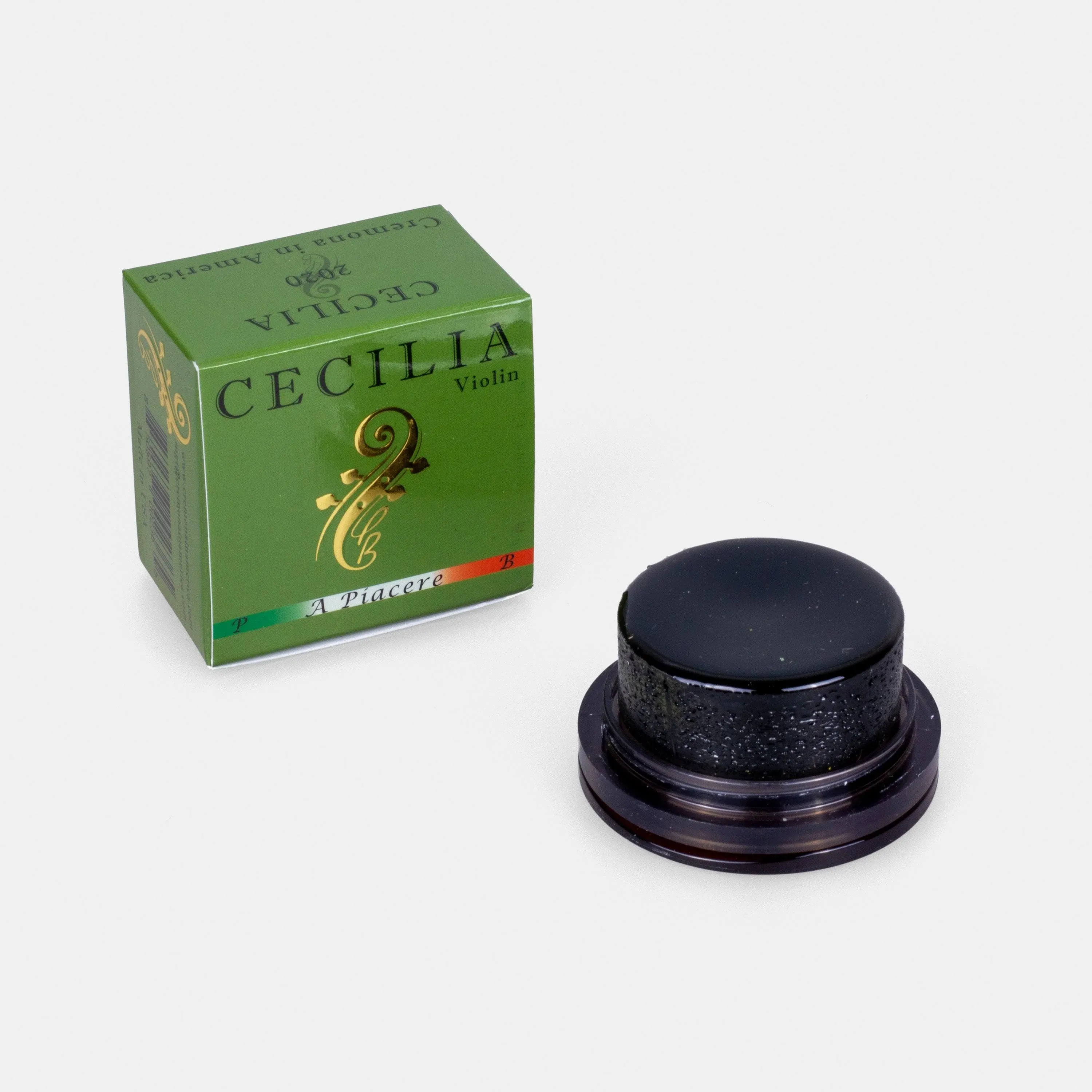 CECILIA ‘A Piacere’ Rosin for Cello, Rosin Specially Formulated Cello Rosin for Cello Bows (MINI (Half Cake))