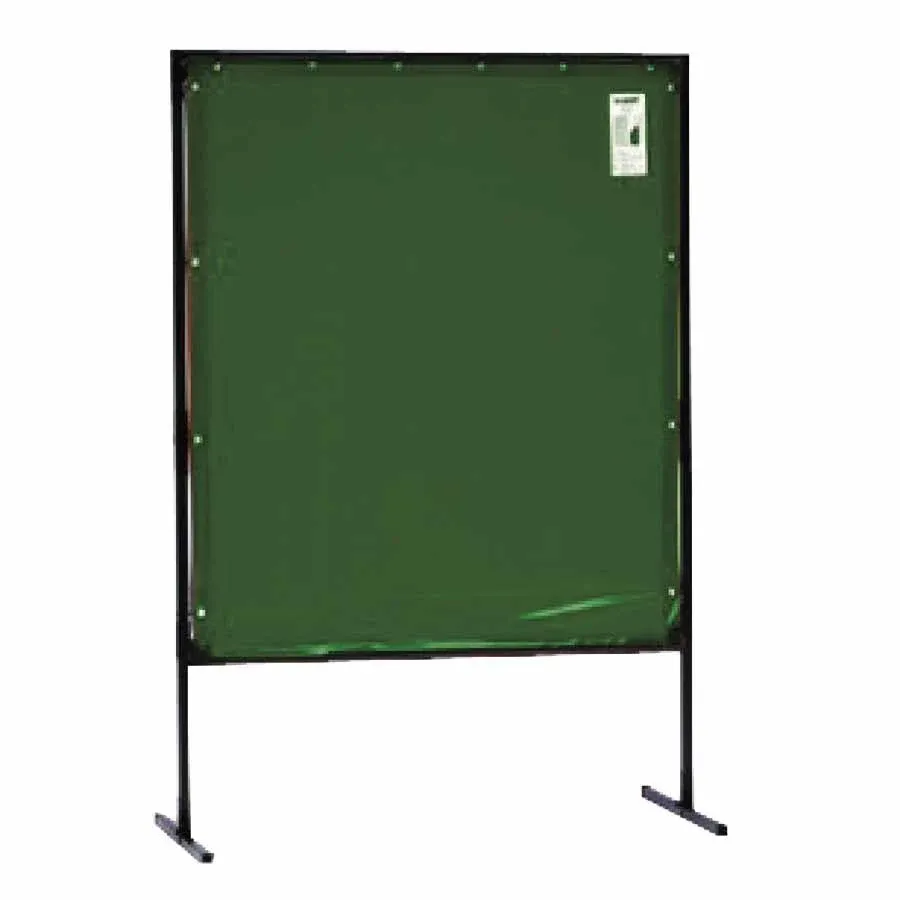 Jackson Safety Wilson Stur-D Welding Screen Frame (Multiple Sizes) - 19-Gauge Steel Frame- Black - Single Panel (Frame Only), 6' x 8'