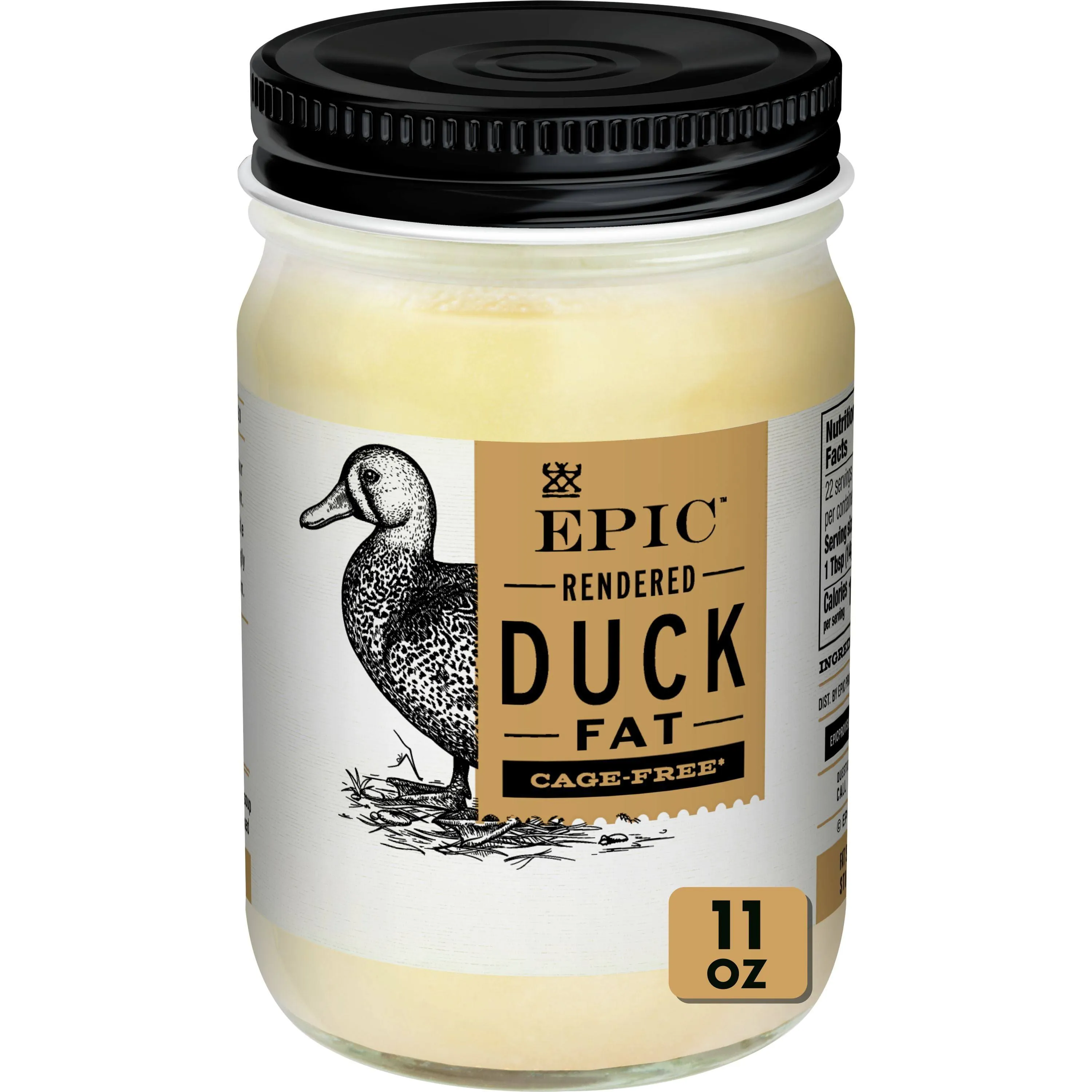 Epic Duck Fat, Rendered - 11 oz