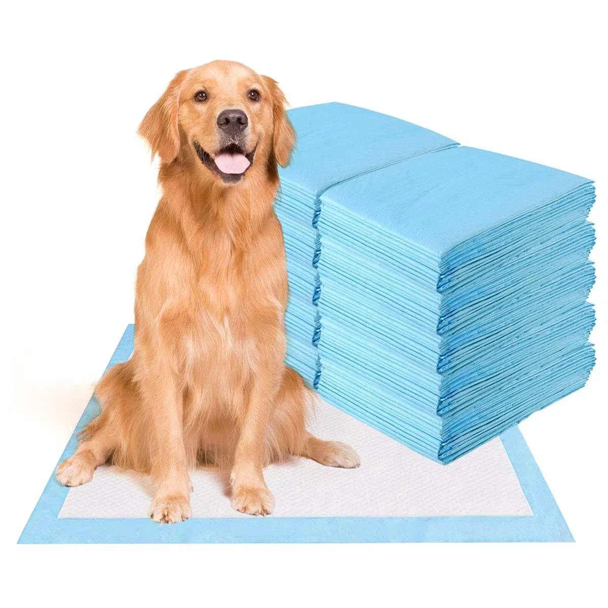 Goplus 100 Pcs 30" x 36" Puppy Pet Pads Dog Cat Wee Pee Piddle Pad Training Underpads