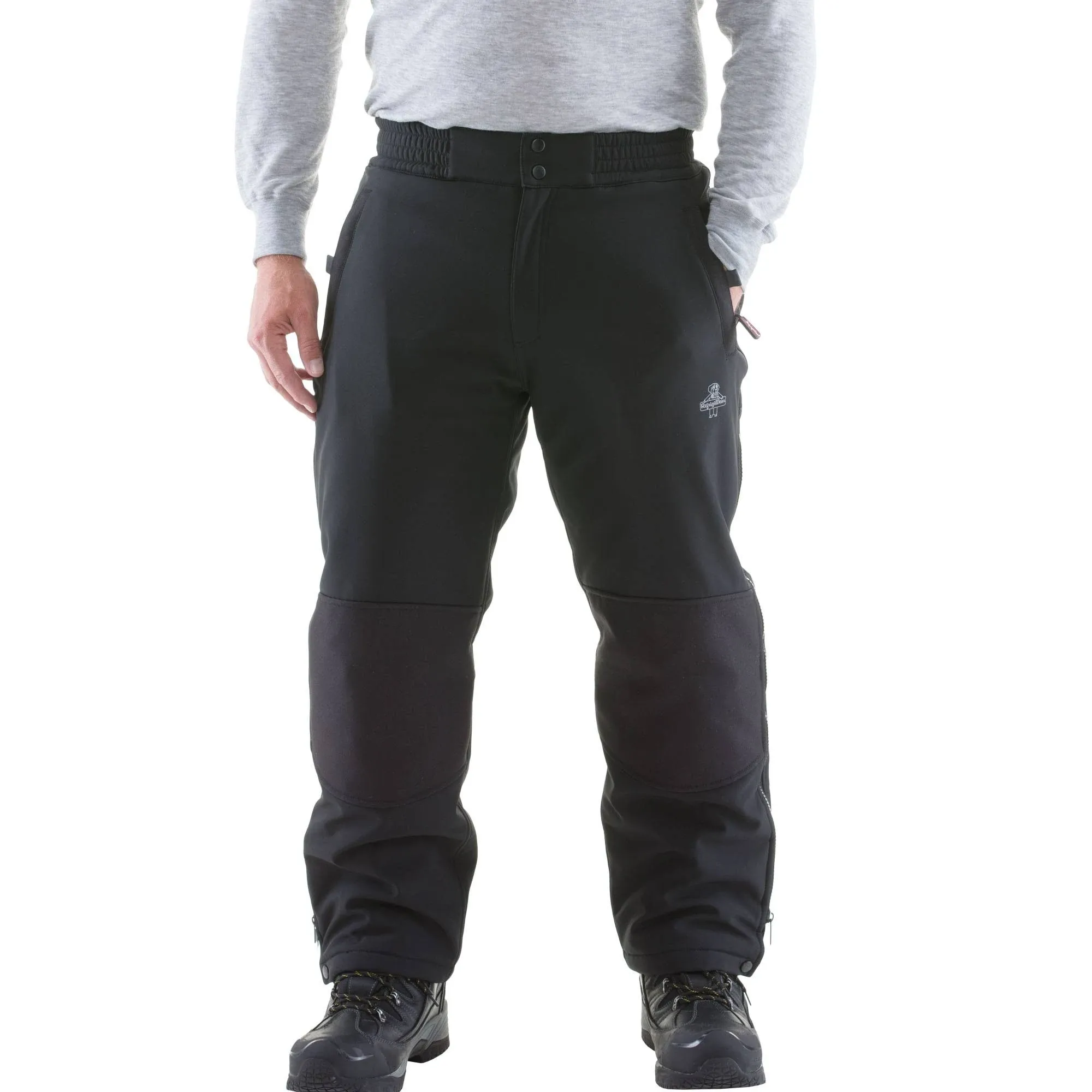 Men's Warm Water-Resistant Softshell Pants with Micro-Fleece Lining
      
          Men's Warm Water-Resistant Softshell Pants with Micro-Fleece Lining