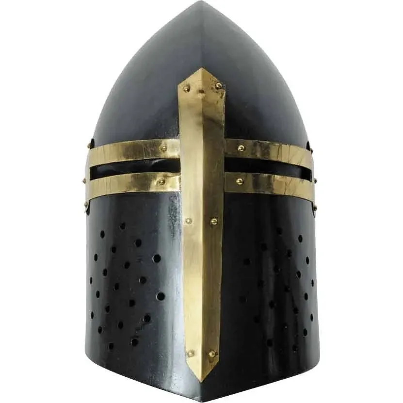 SZCO Supplies Black Crusader Helmet