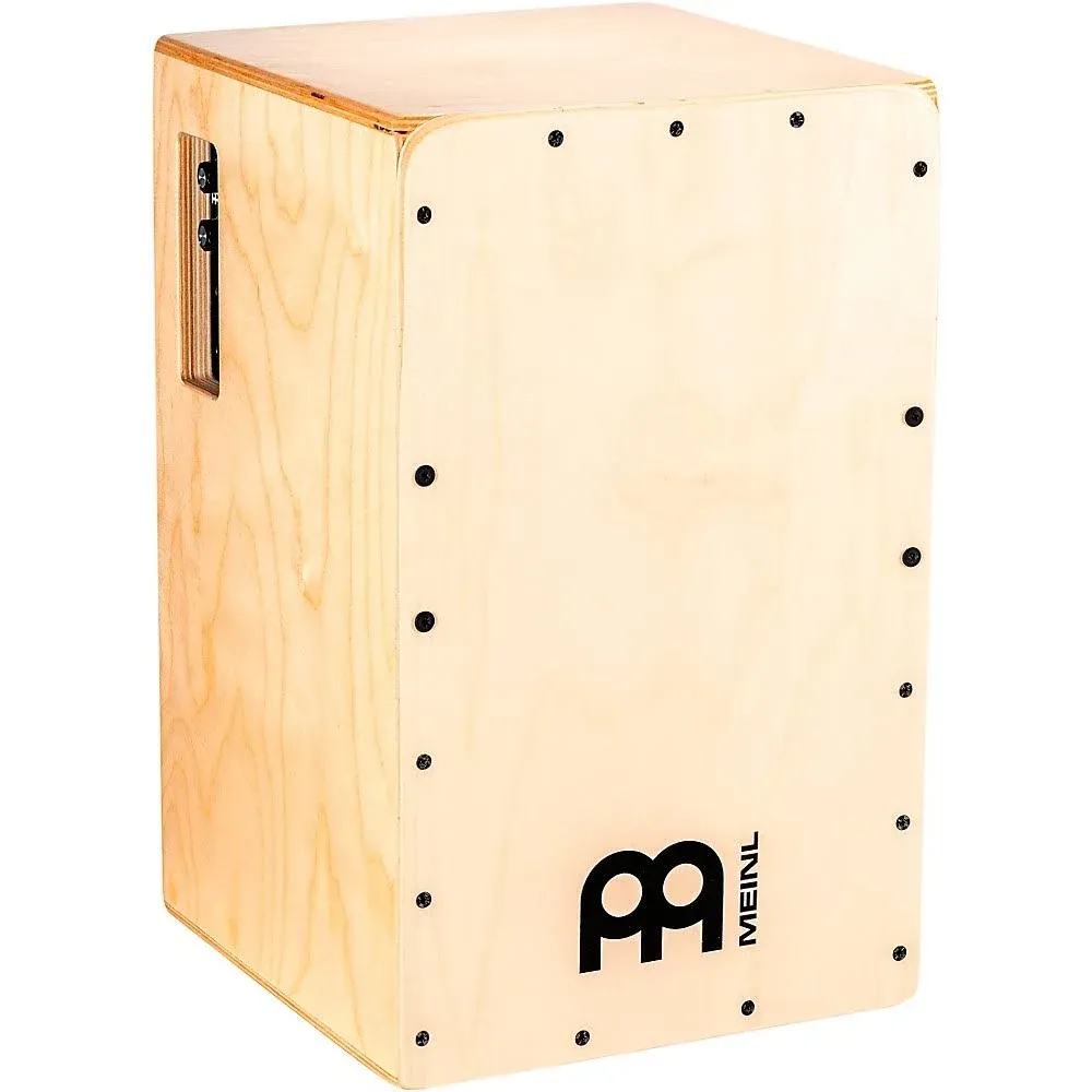 Meinl Percussion Snarecraft Pickup Snare Cajon Box Drum with Electronics for Amp or PA System — NOT Made in China — Play with Your Hands, Baltic Birch, 2-Year Warranty (PSC100NT)