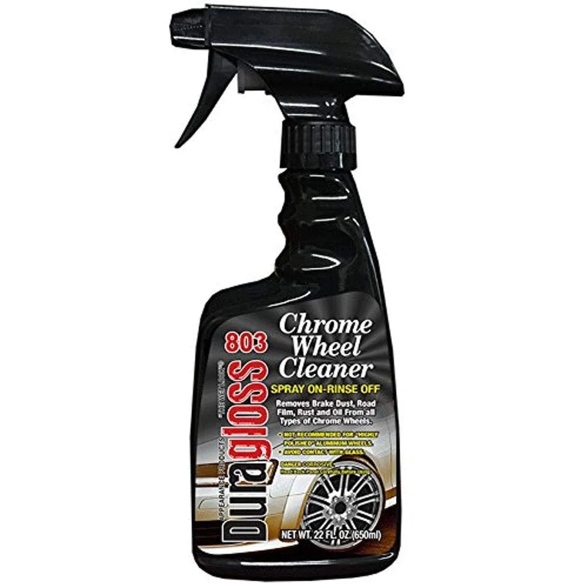 Duragloss® 803 - 22 oz. Spray Chrome Wheel Cleaner