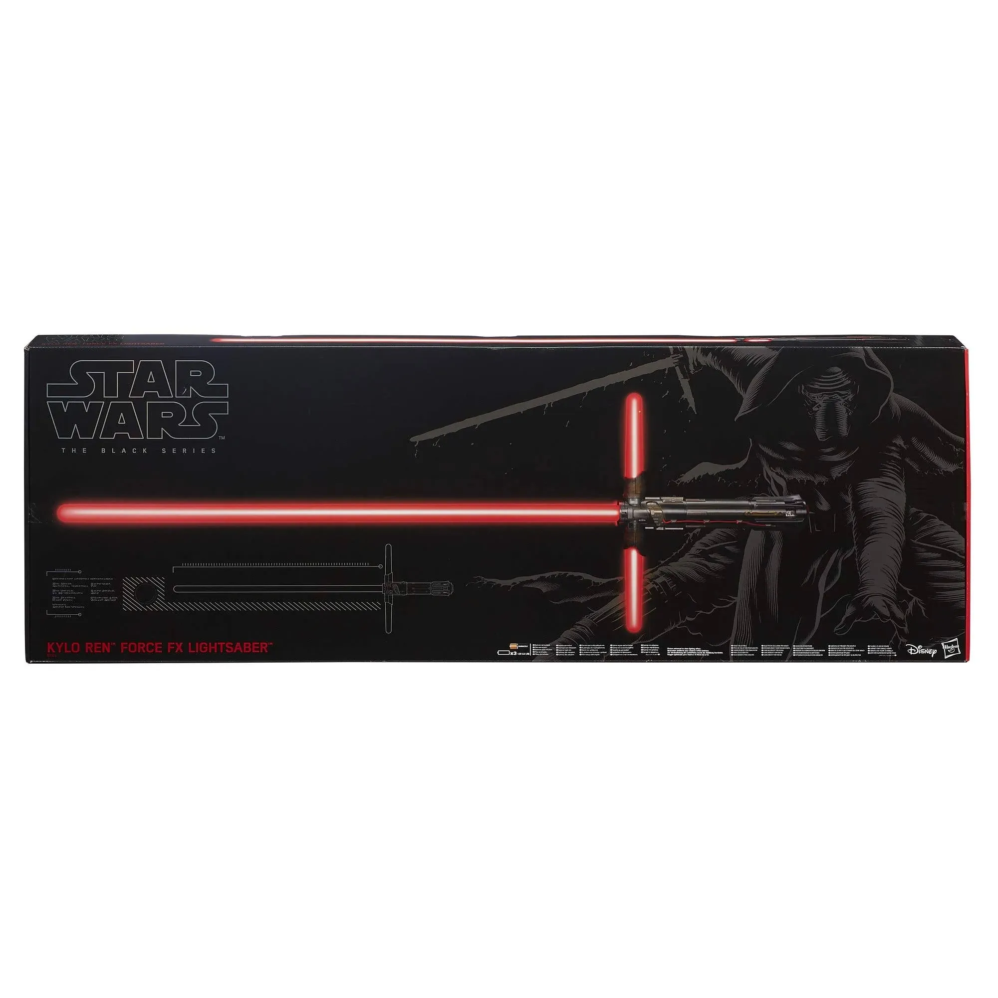 Star Wars The Black Series Kylo Ren Force FX Deluxe Lightsaber