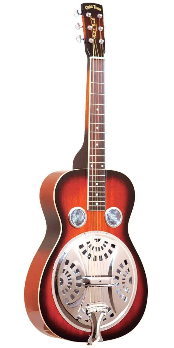 Gold Tone PBS Paul Beard Signature Square Neck Resonator Guitar Tobacco Sunburst