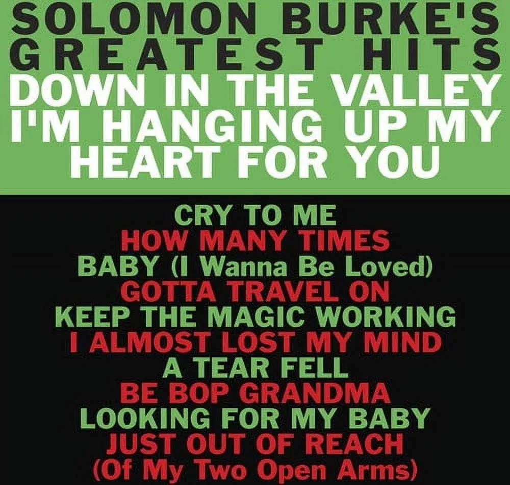 Solomon Burke Solomon Burke&#039;s Greatest Hits (CD) Album (UK IMPORT)